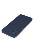 LitaeTrend Realme C35 Kılıf Nano içi Kadife Silikon - Lacivert thumbnail 3