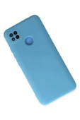LitaeTrend Xiaomi Redmi 9C Kılıf Nano içi Kadife Silikon - Mavi thumbnail 2