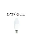 5 ADET CATA CT 4079 7W Buji Led Ampül 3200K Gün Işığı E14 Duy thumbnail 1