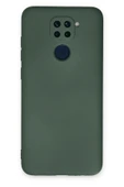 LitaeTrend Xiaomi Redmi Note 9 Kılıf Nano içi Kadife Silikon - Koyu Yeşil thumbnail 1