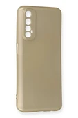 LitaeTrend Realme 7 Kılıf First Silikon - Gold thumbnail 2