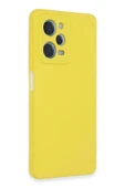 LitaeTrend Xiaomi Redmi Note 12 Pro 5G Kılıf Nano içi Kadife Silikon - Sarı thumbnail 2