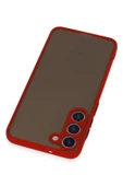 LitaeTrend Samsung Galaxy S23 Plus Kılıf Montreal Silikon Kapak - Kırmızı thumbnail 3