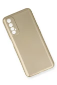 LitaeTrend Realme 7 Kılıf First Silikon - Gold thumbnail 3