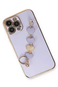 LitaeTrend iPhone 13 Pro Max Kılıf Esila Silikon - Lila thumbnail 3