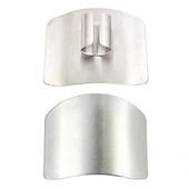 BUFFER® 2li Metal Parmak Koruyucu Hızlı ve Güvenli Kesme Paslanmaz Çelik Koruyucu Aparat thumbnail 4