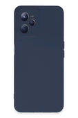 LitaeTrend Realme C35 Kılıf Nano içi Kadife Silikon - Lacivert thumbnail 1