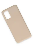 LitaeTrend Samsung Galaxy S20 Kılıf Nano içi Kadife Silikon - Pudra thumbnail 2