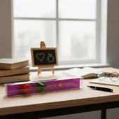 Şeffaf Simli Kutulu Gül - Öğretmenler Günü Hediyesi thumbnail 4