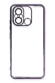 LitaeTrend Xiaomi Redmi 12C Kılıf Lensli Silikon - Mor thumbnail 2