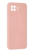 LitaeTrend Oppo A73 Kılıf Nano içi Kadife Silikon - Pudra thumbnail 2
