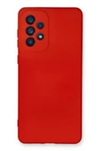 LitaeTrend Samsung Galaxy A33 5G Kılıf Nano içi Kadife Silikon - Kırmızı thumbnail 1