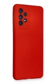 LitaeTrend Samsung Galaxy A33 5G Kılıf Nano içi Kadife Silikon - Kırmızı thumbnail 2