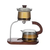 Otomatik Manyetik Borosilikat Demlik Seti thumbnail 3