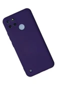 LitaeTrend Realme C25Y Kılıf Nano içi Kadife Silikon - Mor thumbnail 2