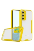 LitaeTrend Samsung Galaxy A24 4G Kılıf Platin Silikon - Sarı thumbnail 1