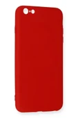 LitaeTrend iPhone 6 Plus Kılıf Nano içi Kadife Silikon - Kırmızı thumbnail 3
