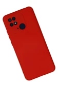 LitaeTrend Xiaomi Redmi 10C Kılıf Nano içi Kadife Silikon - Kırmızı thumbnail 2