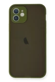 LitaeTrend iPhone 12 Mini Kılıf Montreal Silikon Kapak - Açık Yeşil thumbnail 1