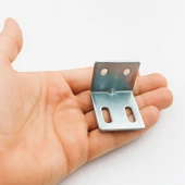 Metal L Bağlantı Demiri 30x25x38 mm (25 Adet) Raf ve Mobilya Köşe Sabitleme Dayanıklı Aparat Seti thumbnail 4