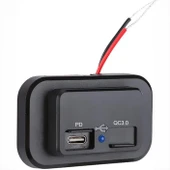 USB Car Charger - UCC-328 QC PD thumbnail 1