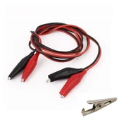 Kablolu Krokodil Kırmızı Siyah 35mm 1 Metre (100cm Toplam) - 5 Adet thumbnail 1