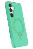 LitaeTrend Samsung Galaxy S25 Regal Magsafe Standlı Kapak - Yeşil thumbnail 2