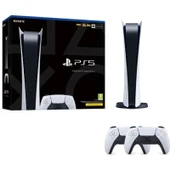 Sony Playstation 5 Digital Edition Sony Eurasia Garantili + 2.Dualsense thumbnail 1