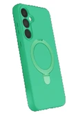 LitaeTrend Samsung Galaxy A25 5G Regal Magsafe Standlı Kapak - Yeşil thumbnail 2