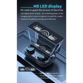 M10 Bluetooth V5.3 Uyumlu Dijital Şarj Göstergeli Oyuncu Bluetooth Kulaklık thumbnail 2