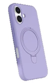 LitaeTrend Apple iPhone 16 Plus Regal Magsafe Standlı Kapak - Lila thumbnail 3