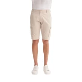 Erkek Bermuda Fit Kargo Şort thumbnail 3