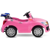 BABYHOPE 436 KUMANDALI 12V AKÜLÜ ARABA PEMBE thumbnail 3