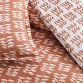 Taç Ranforce Seç-Ser Serisi Tek Kişilik Nevresim Takımı Lorien Turuncu thumbnail 5