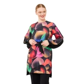 Kadın Balon Desen Belden Bağlamalı Tunik LEV.210003 thumbnail 10