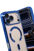 LitaeTrend Apple iPhone 17 Pro Max Kross Magneticsafe Kapak - Lacivert thumbnail 3