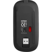 SM-BT11 Usb Siyah 2in1 Bluetooth ve 2.4GHz Şarj Edilebilir Kablosuz Mouse thumbnail 8