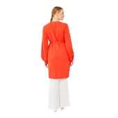 Kadın Balon Desen Belden Bağlamalı Tunik LEV.210003 thumbnail 6