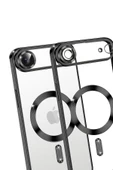 LitaeTrend Apple iPhone 17 Air Kross Magneticsafe Kapak - Siyah thumbnail 3