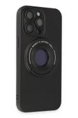 LitaeTrend iPhone 13 Pro Max Kılıf Lukka Magneticsafe Kapak - Siyah thumbnail 2