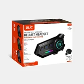 X3 Motor Kask Kulaklık Rgb Modlu Su Geçirmez 5.3 Bluetooth Intercom thumbnail 2