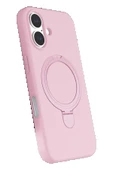 LitaeTrend Apple iPhone 16 Plus Regal Magsafe Standlı Kapak - Açık Pembe thumbnail 3