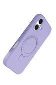 LitaeTrend Apple iPhone 16 Plus Regal Magsafe Standlı Kapak - Lila thumbnail 4