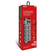 Ftr-08 Isıya Karşı Dayanıklı, 8 x Priz - 3 x USB - 2 Metre Kablo Uzunluğu Termal Akım Korumalı 8'li Grup Priz thumbnail 2