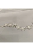 Gümüş Telkari Çiçek Model Bileklik - 925 Ayar-model4 thumbnail 3