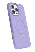 LitaeTrend Apple iPhone 16 Pro Regal Magsafe Standlı Kapak - Lila thumbnail 2