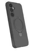 LitaeTrend Samsung Galaxy A25 5G Regal Magsafe Standlı Kapak - Titan Gri thumbnail 2