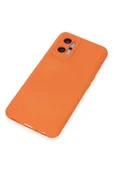 LitaeTrend Realme 9i 4G Kılıf Nano içi Kadife Silikon - Turuncu thumbnail 4