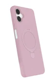 LitaeTrend Samsung Galaxy A06 Regal Magsafe Standlı Kapak - Açık Pembe thumbnail 2
