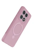 LitaeTrend Xiaomi Mi 14T Pro Regal Magsafe Standlı Kapak - Açık Pembe thumbnail 3